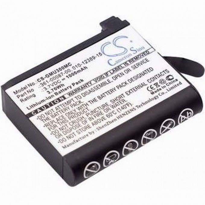 Аккумуляторная батарея (Li-Ion) GARMIN VIRB ULTRA 30 CS-GMU300MC Аккумуляторная батарея (Li-Ion) GARMIN VIRB ULTRA 30 CS-GMU300MC