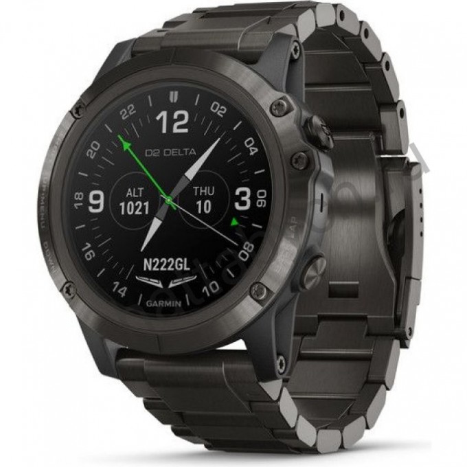 Часы GARMIN D2 Delta PX для пилотов с титановым DLC ремешком 010-01989-31 Часы GARMIN D2 Delta PX для пилотов с титановым DLC ремешком 010-01989-31