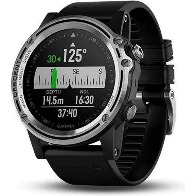 Часы GARMIN DESCENT™ MK1 SILVER SAPPHIRE WITH BLACK BAND 010-01760-10 Часы GARMIN DESCENT™ MK1 SILVER SAPPHIRE WITH BLACK BAND 010-01760-10