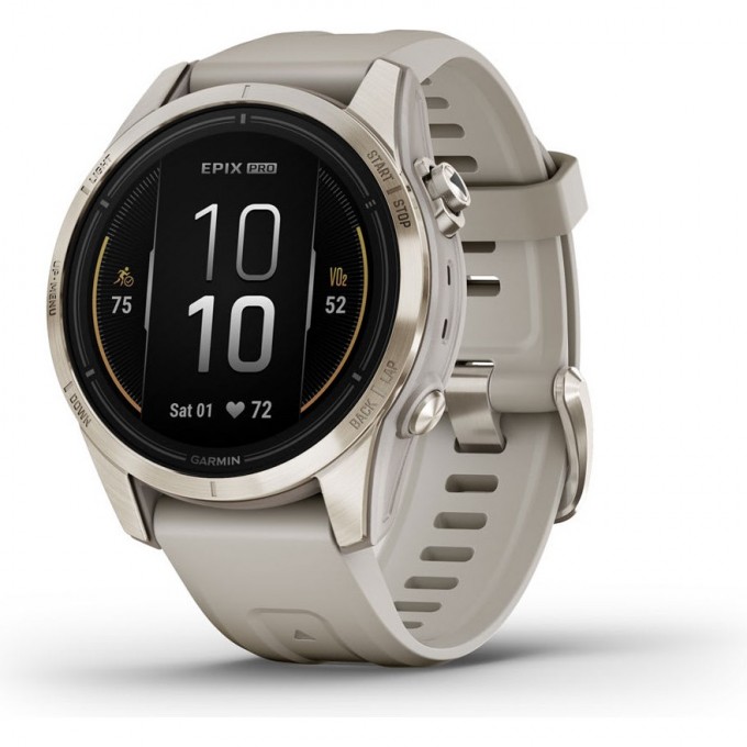 Часы GARMIN EPIX PRO (GEN 2) – SAPPHIRE EDITION SOFT GOLD WITH LIGHT SAND BAND 42 мм 010-02802-11 Часы GARMIN EPIX PRO (GEN 2) – SAPPHIRE EDITION SOFT GOLD WITH LIGHT SAND BAND 42 мм 010-02802-11