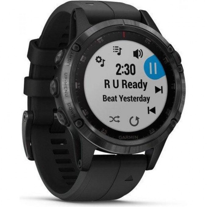 Часы GARMIN FENIX 5 Plus Sapphire черный Россия 010-01988-15 Часы GARMIN FENIX 5 Plus Sapphire черный Россия 010-01988-15