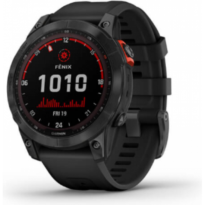 Часы GARMIN FENIX 7 SOLAR SLATE GRAY WITH BLACK BAND 010-02540-11 Часы GARMIN FENIX 7 SOLAR SLATE GRAY WITH BLACK BAND 010-02540-11