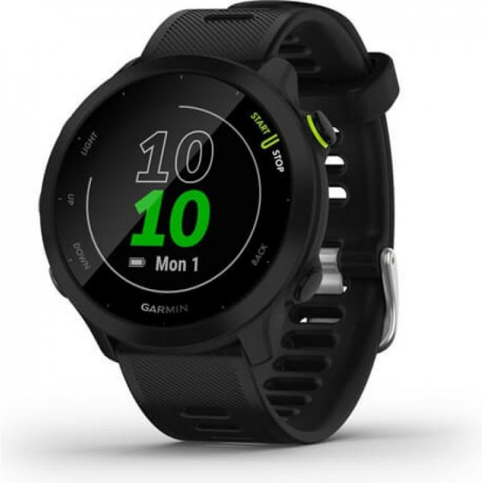 Часы GARMIN FORERUNNER 55 BLACK 010-02562-10 Часы GARMIN FORERUNNER 55 BLACK 010-02562-10