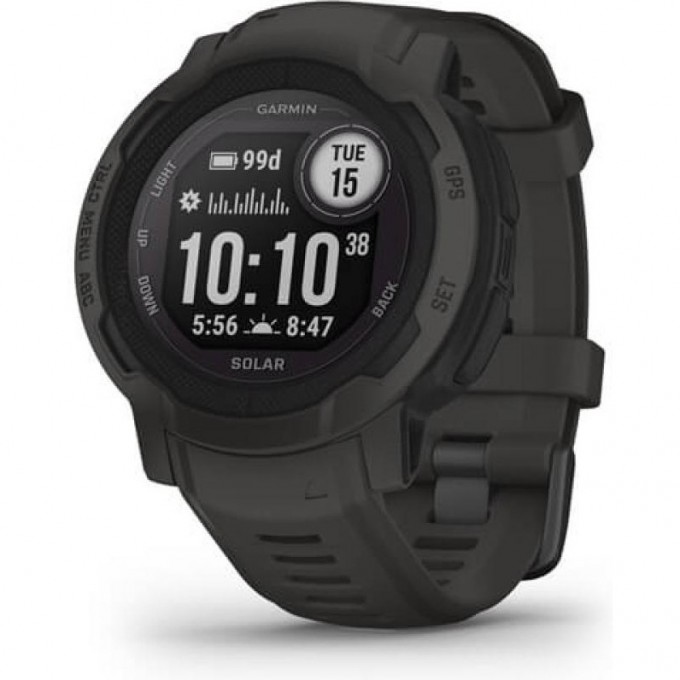 Часы GARMIN INSTINCT 2 SOLAR GRAPHITE 11223 Часы GARMIN INSTINCT 2 SOLAR GRAPHITE 11223