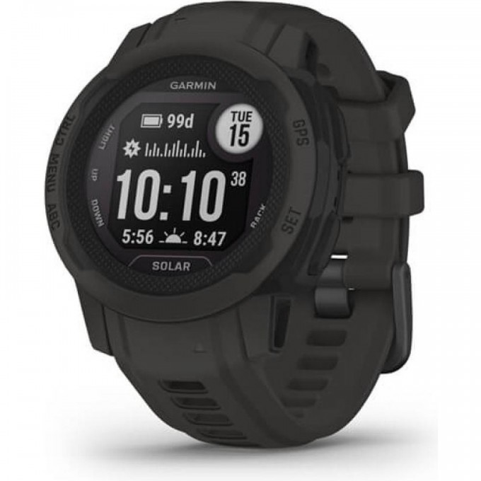 Часы GARMIN INSTINCT 2S SOLAR GRAPHITE 11215 Часы GARMIN INSTINCT 2S SOLAR GRAPHITE 11215