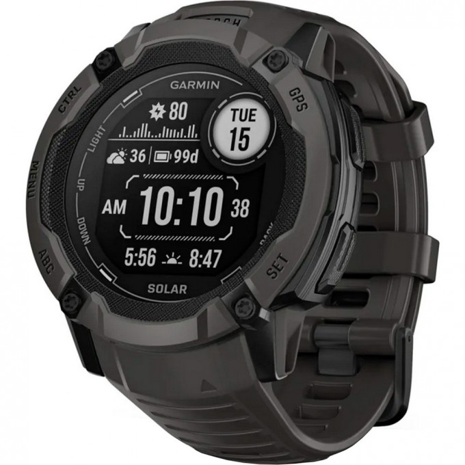 Часы GARMIN INSTINCT 2X SOLAR черный 010-02805-00 Часы GARMIN INSTINCT 2X SOLAR черный 010-02805-00