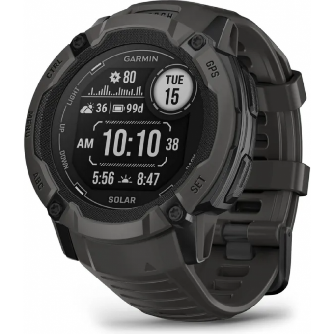 Часы GARMIN INSTINCT 2X SOLAR GRAPHITE 11382 Часы GARMIN INSTINCT 2X SOLAR GRAPHITE 11382