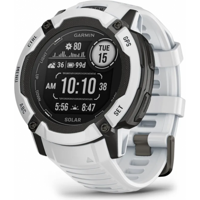Часы GARMIN INSTINCT 2X SOLAR WHITESTONE 11384 Часы GARMIN INSTINCT 2X SOLAR WHITESTONE 11384