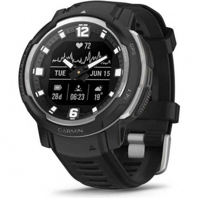 Часы GARMIN INSTINCT CROSSOVER - STANDARD EDITION BLACK 010-02730-03 Часы GARMIN INSTINCT CROSSOVER - STANDARD EDITION BLACK 010-02730-03