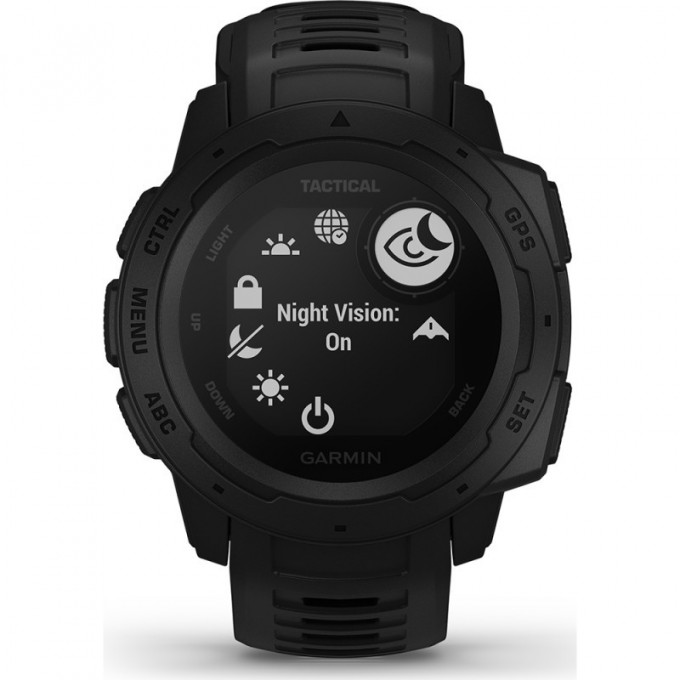 Часы GARMIN INSTINCT TACTICAL черный 010-02064-70 Часы GARMIN INSTINCT TACTICAL черный 010-02064-70