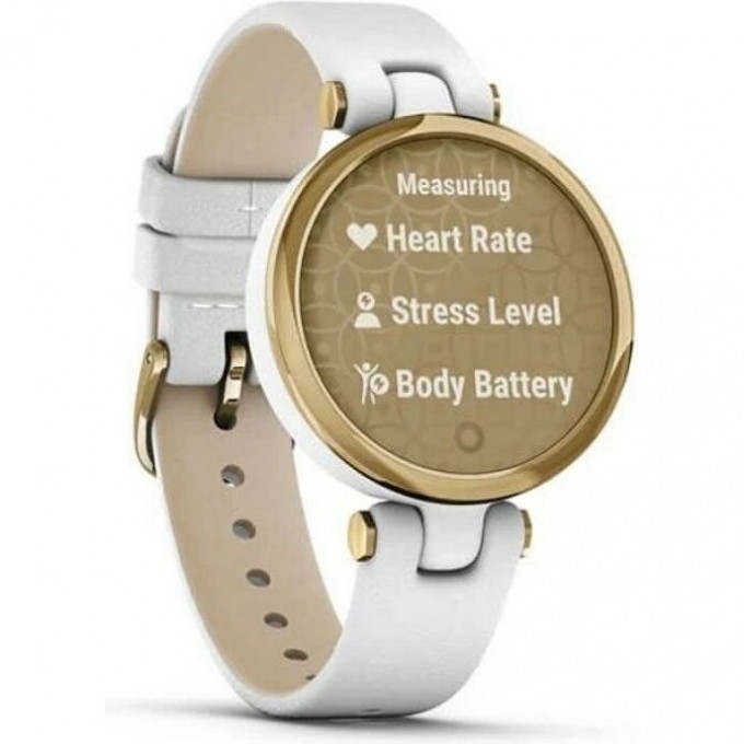 Часы GARMIN LILY EMEA LIGHTGOLD WHITE LEATHER 010-02384-B3 Часы GARMIN LILY EMEA LIGHTGOLD WHITE LEATHER 010-02384-B3