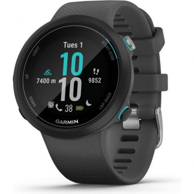 Часы GARMIN SWIM 2 ADVANCED SWIMMING SMARTWATCH SLATE 010-02247-10 Часы GARMIN SWIM 2 ADVANCED SWIMMING SMARTWATCH SLATE 010-02247-10