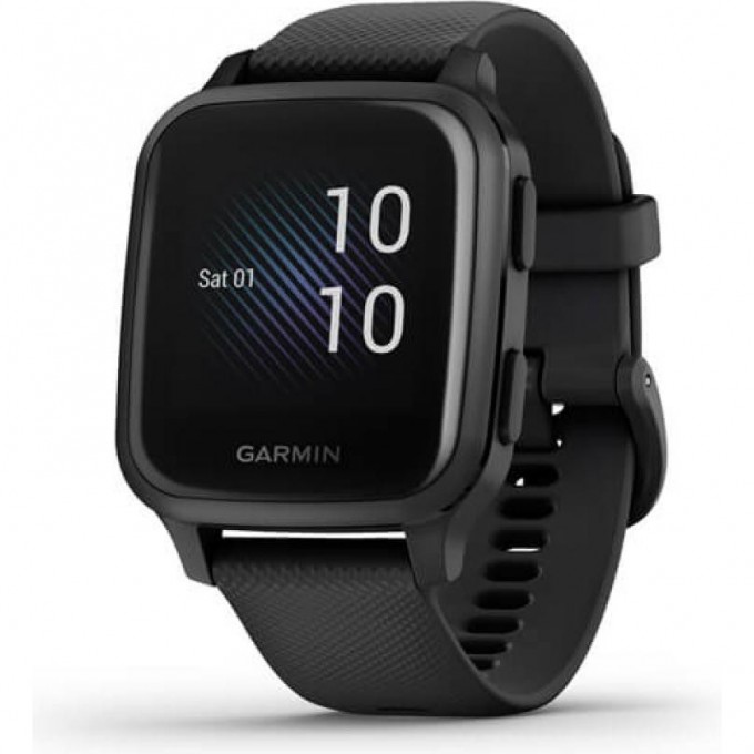 Часы GARMIN VENU SQ – MUSIC EDITION SLATE ALUMINUM BEZEL WITH BLACK CASE AND SILICONE BAND 010-02426-10 Часы GARMIN VENU SQ – MUSIC EDITION SLATE ALUMINUM BEZEL WITH BLACK CASE AND SILICONE BAND 010-02426-10