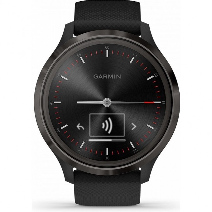 Часы GARMIN VIVOMOVE 3 черные с черным силиконовым ремешком 010-02239-21 Часы GARMIN VIVOMOVE 3 черные с черным силиконовым ремешком 010-02239-21