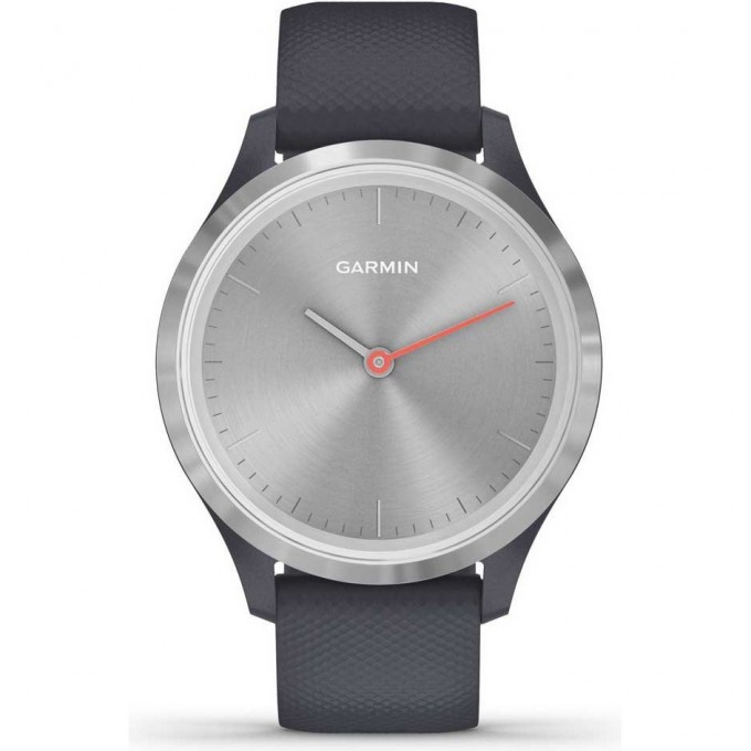 Часы GARMIN VIVOMOVE 3S серебристый циферблат с гранитно-синим ремешком 010-02238-20 Часы GARMIN VIVOMOVE 3S серебристый циферблат с гранитно-синим ремешком 010-02238-20