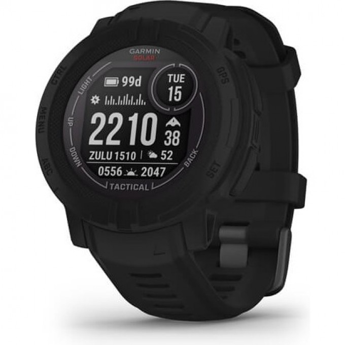 Часы-навигатор GARMIN INSTINCT 2 SOLAR TACTICAL EDITION черный 010-02627-03 Часы-навигатор GARMIN INSTINCT 2 SOLAR TACTICAL EDITION черный 010-02627-03