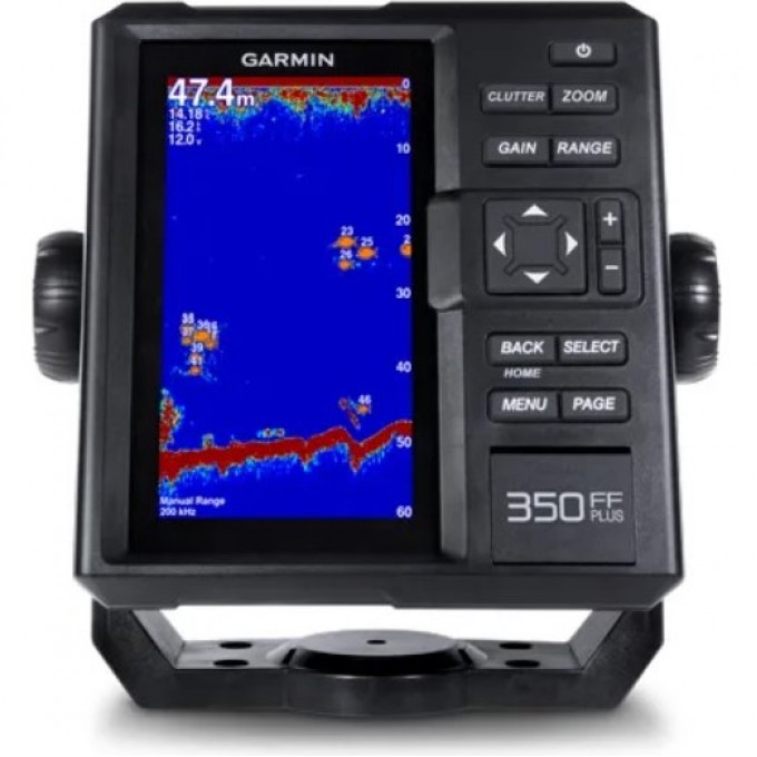 Эхолот GARMIN FISHFINDER 350 PLUS с трансдьюсером GT20-TM NR010-01709-00GT20 Эхолот GARMIN FISHFINDER 350 PLUS с трансдьюсером GT20-TM NR010-01709-00GT20