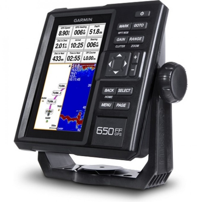 Эхолот GARMIN FISHFINDER 650 GPS с трансдьюсером GT20-TM NR010-01710-00GT20 Эхолот GARMIN FISHFINDER 650 GPS с трансдьюсером GT20-TM NR010-01710-00GT20