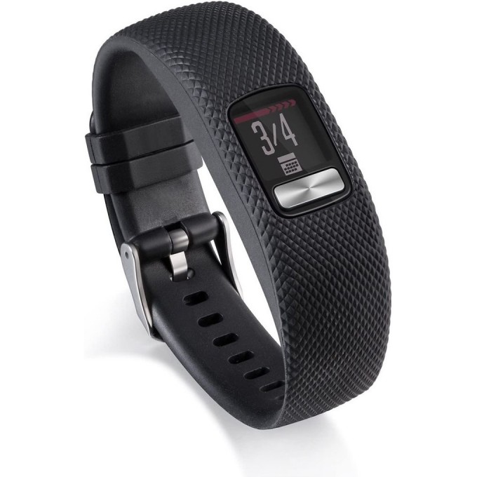 Фитнес-браслет (трекер) GARMIN VIVOFIT 4 черный большого размера 010-01847-13 Фитнес-браслет (трекер) GARMIN VIVOFIT 4 черный большого размера 010-01847-13