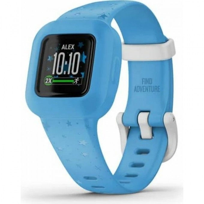 Фитнес-браслет (трекер) GARMIN VIVOFIT JR 3 Blue Stars 010-02441-02 Фитнес-браслет (трекер) GARMIN VIVOFIT JR 3 Blue Stars 010-02441-02