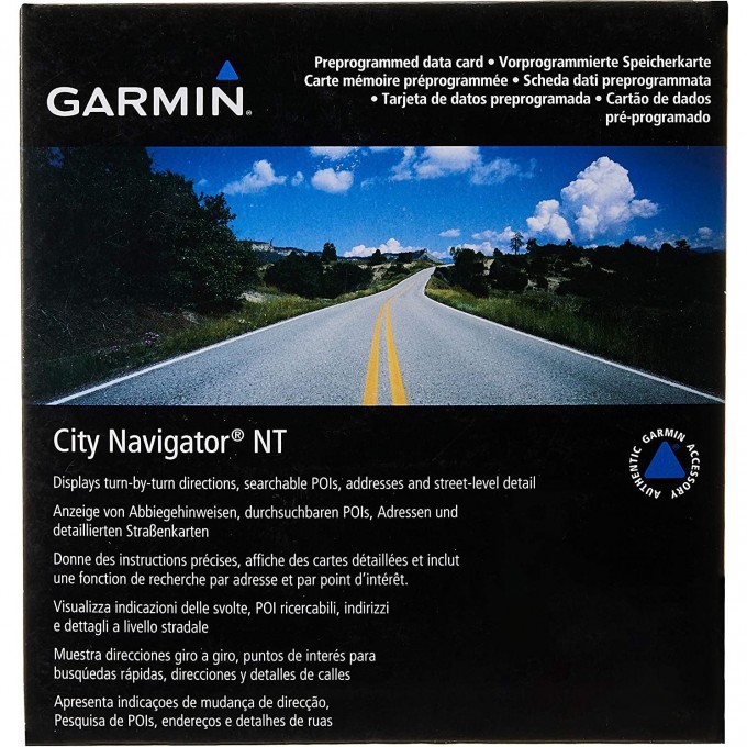 Карта GARMIN CITY NAVIGATOR Europe NTU 010-13088-00 Карта GARMIN CITY NAVIGATOR Europe NTU 010-13088-00