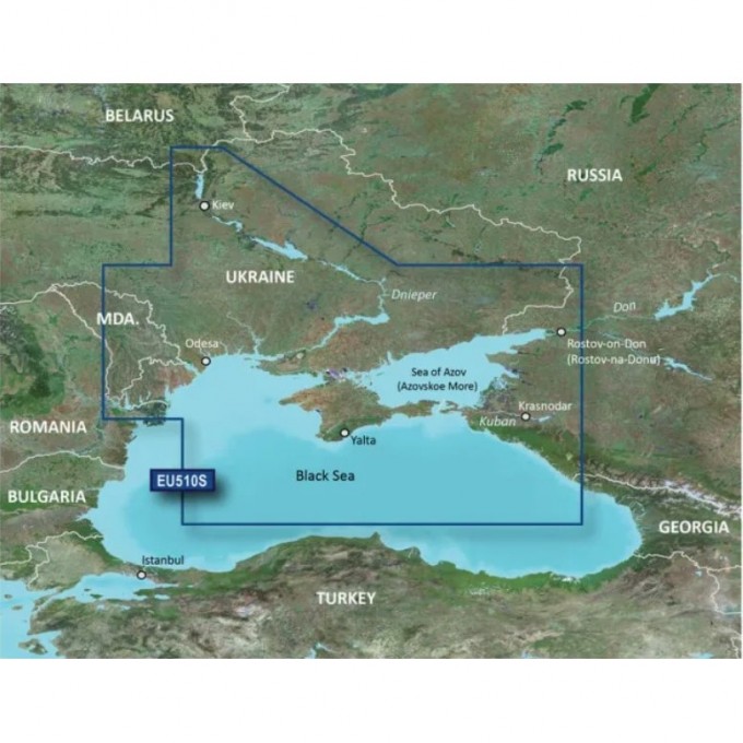 Карта GARMIN Днепр, Азовское море g3 Vision VEU510S Карта GARMIN Днепр, Азовское море g3 Vision VEU510S