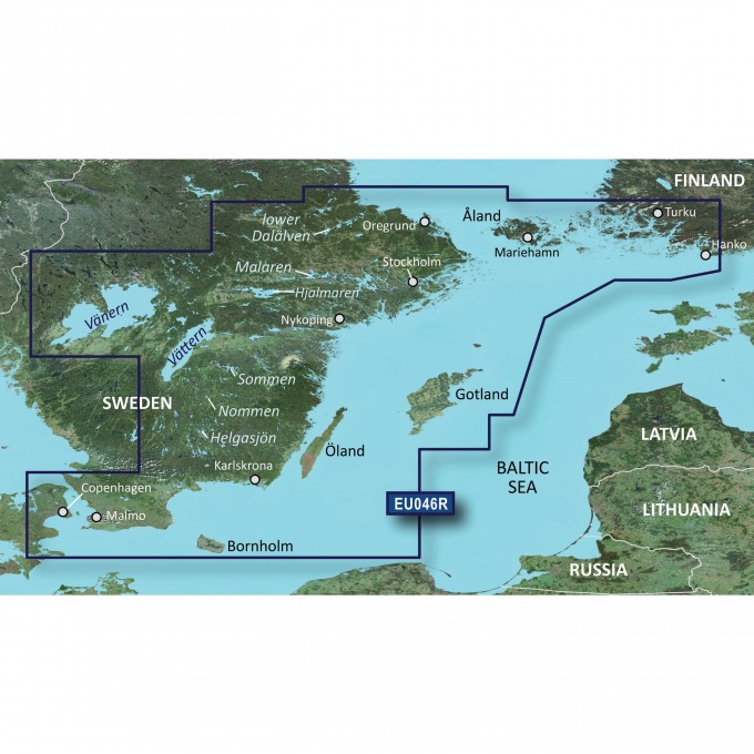 Карта GARMIN Швеция, юго-восток g3 Vision VEU046R Карта GARMIN Швеция, юго-восток g3 Vision VEU046R