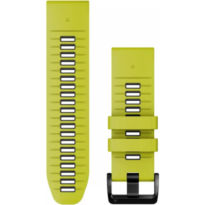 Ремешок для смарт часов GARMIN QUICKFIT 26 WATCH BANDS ELECTRIC LIME/GRAPHITE SILICONE 11486 Ремешок для смарт часов GARMIN QUICKFIT 26 WATCH BANDS ELECTRIC LIME/GRAPHITE SILICONE 11486