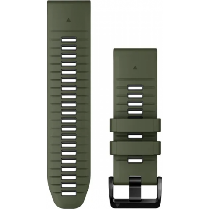 Ремешок для смарт часов GARMIN QUICKFIT 26 WATCH BANDS MOSS/GRAPHITE SILICONE 11473 Ремешок для смарт часов GARMIN QUICKFIT 26 WATCH BANDS MOSS/GRAPHITE SILICONE 11473