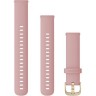 Ремешок GARMIN QUICK RELEASE BAND 18MM DUST ROSE/LIGHT GOLD