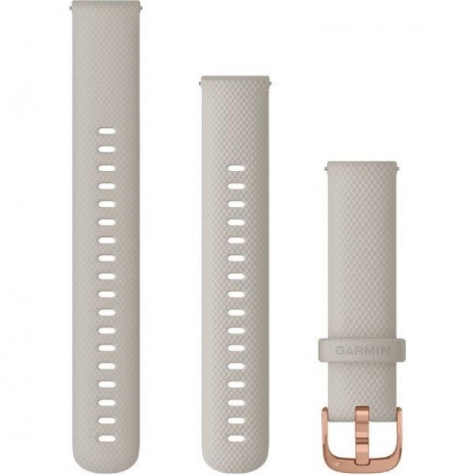 Ремешок GARMIN QUICK RELEASE BAND 18MM LIGHT SAND/ROSE GOLD 10520 Ремешок GARMIN QUICK RELEASE BAND 18MM LIGHT SAND/ROSE GOLD 10520