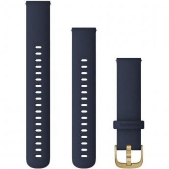 Ремешок GARMIN QUICK RELEASE BAND 18MM NAVY/LIGHT GOLD Ремешок GARMIN QUICK RELEASE BAND 18MM NAVY/LIGHT GOLD