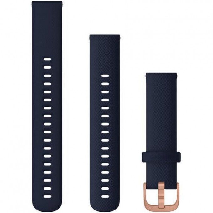 Ремешок GARMIN QUICK RELEASE BAND 18MM NAVY/ROSE GOLD 10521 Ремешок GARMIN QUICK RELEASE BAND 18MM NAVY/ROSE GOLD 10521