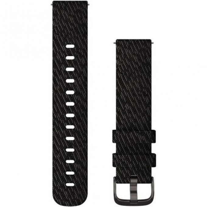 Ремешок GARMIN QUICK RELEASE BAND 20MM BLACK PEPPER WOVEN NYLON/SLATE 10533 Ремешок GARMIN QUICK RELEASE BAND 20MM BLACK PEPPER WOVEN NYLON/SLATE 10533