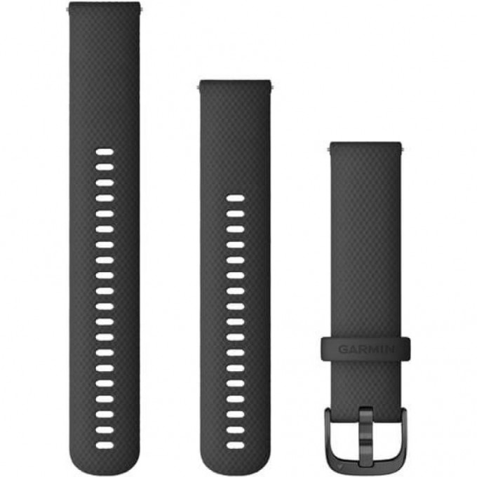 Ремешок GARMIN QUICK RELEASE BAND 20MM BLACK/SLATE 10522 Ремешок GARMIN QUICK RELEASE BAND 20MM BLACK/SLATE 10522