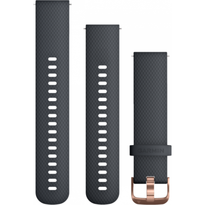 Ремешок GARMIN QUICK RELEASE BAND 20MM GRANITE BLUE/ROSE GOLD 10581 Ремешок GARMIN QUICK RELEASE BAND 20MM GRANITE BLUE/ROSE GOLD 10581