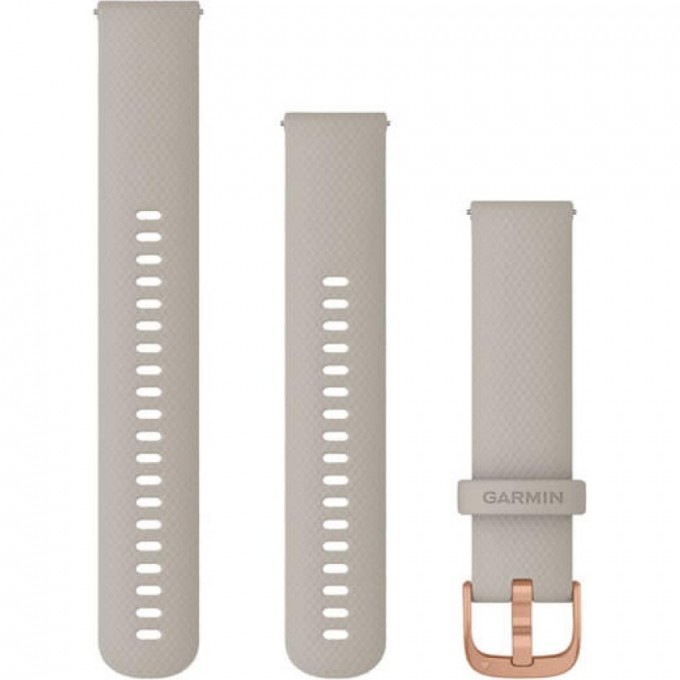 Ремешок GARMIN QUICK RELEASE BAND 20MM LIGHT SAND/ROSE GOLD 10537 Ремешок GARMIN QUICK RELEASE BAND 20MM LIGHT SAND/ROSE GOLD 10537