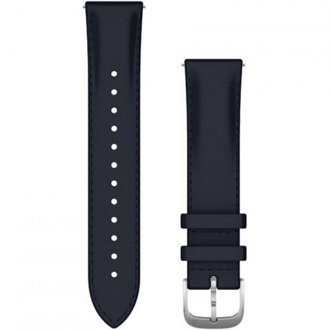 Ремешок GARMIN QUICK RELEASE BAND 20MM NAVY ITALIAN LEATHER/SILVER 10534 Ремешок GARMIN QUICK RELEASE BAND 20MM NAVY ITALIAN LEATHER/SILVER 10534