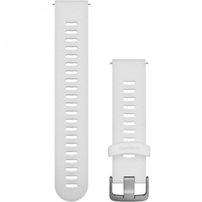 Ремешок GARMIN QUICK RELEASE BAND 20MM WHITE/STAINLESS FR245 10585 Ремешок GARMIN QUICK RELEASE BAND 20MM WHITE/STAINLESS FR245 10585