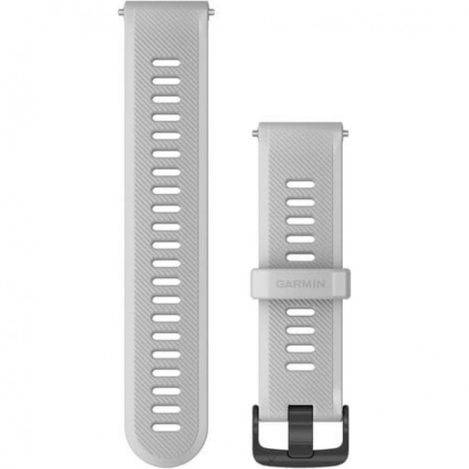 Ремешок GARMIN QUICK RELEASE BANDS 18 MM WATCH BANDS WHITESTONE SILICONE WITH SLATE HARDWARE 11696 Ремешок GARMIN QUICK RELEASE BANDS 18 MM WATCH BANDS WHITESTONE SILICONE WITH SLATE HARDWARE 11696
