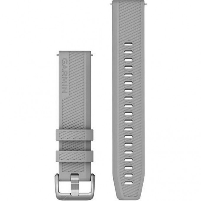 Ремешок GARMIN QUICK RELEASE BANDS (20 MM) GREY WITH STAINLESS STEEL HARDWARE 11668 Ремешок GARMIN QUICK RELEASE BANDS (20 MM) GREY WITH STAINLESS STEEL HARDWARE 11668