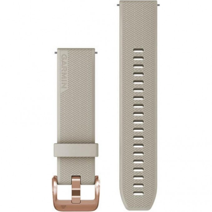 Ремешок GARMIN QUICK RELEASE BANDS (20 MM) LIGHT SAND WITH ROSE GOLD HARDWARE 11673 Ремешок GARMIN QUICK RELEASE BANDS (20 MM) LIGHT SAND WITH ROSE GOLD HARDWARE 11673