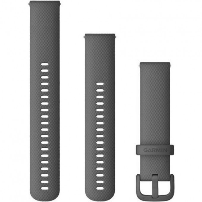 Ремешок GARMIN QUICK RELEASE BANDS (20 MM) SHADOW GRAY 11669 Ремешок GARMIN QUICK RELEASE BANDS (20 MM) SHADOW GRAY 11669