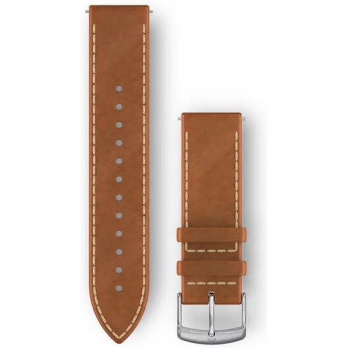 Ремешок GARMIN QUICK RELEASE BANDS 20 MM TAN ITALIAN LEATHER WITH SILVER HARDWARE 10676 Ремешок GARMIN QUICK RELEASE BANDS 20 MM TAN ITALIAN LEATHER WITH SILVER HARDWARE 10676