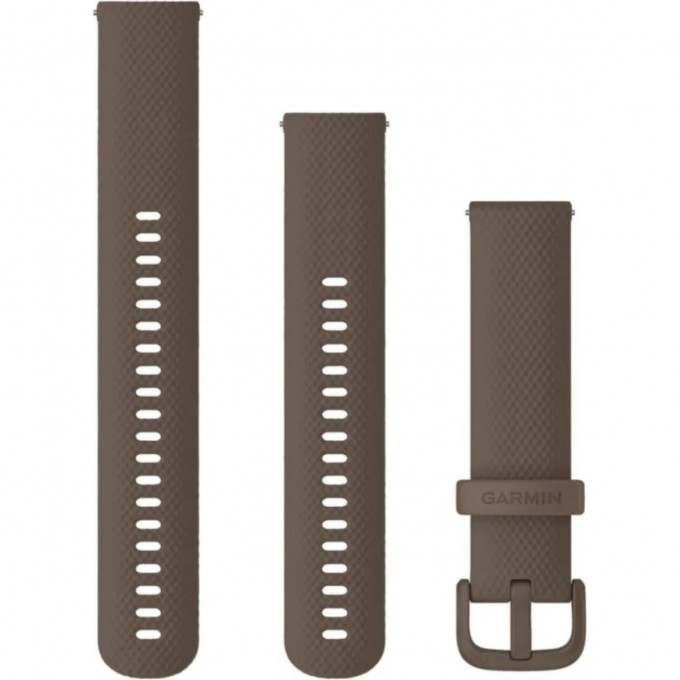 Ремешок GARMIN Quick Release Cocoa Silicone Strap 20 mm 010-12924-81 Ремешок GARMIN Quick Release Cocoa Silicone Strap 20 mm 010-12924-81