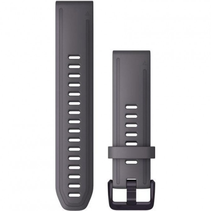 Ремешок GARMIN QUICKFIT 20MM BAND SHALE GRAY SILICONE WITH AMETHYST HARDWARE 10653 Ремешок GARMIN QUICKFIT 20MM BAND SHALE GRAY SILICONE WITH AMETHYST HARDWARE 10653