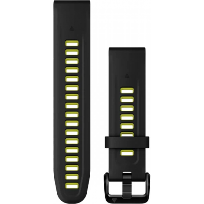Ремешок GARMIN QUICKFIT 20MM BLACK/ELECTRIC LIME (FENIX 7S PRO) 11606 Ремешок GARMIN QUICKFIT 20MM BLACK/ELECTRIC LIME (FENIX 7S PRO) 11606