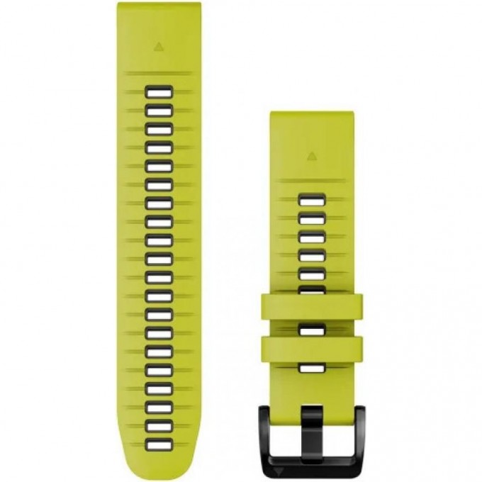 Ремешок GARMIN QUICKFIT 22 ELECTRIC LIME/GRAPHITE SILICONE BAND 11511 Ремешок GARMIN QUICKFIT 22 ELECTRIC LIME/GRAPHITE SILICONE BAND 11511