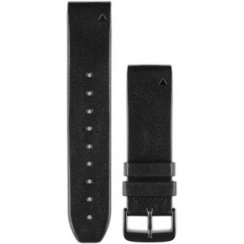Ремешок GARMIN QUICKFIT 22MM BAND PERFOR BLACK LEATHER Ремешок GARMIN QUICKFIT 22MM BAND PERFOR BLACK LEATHER