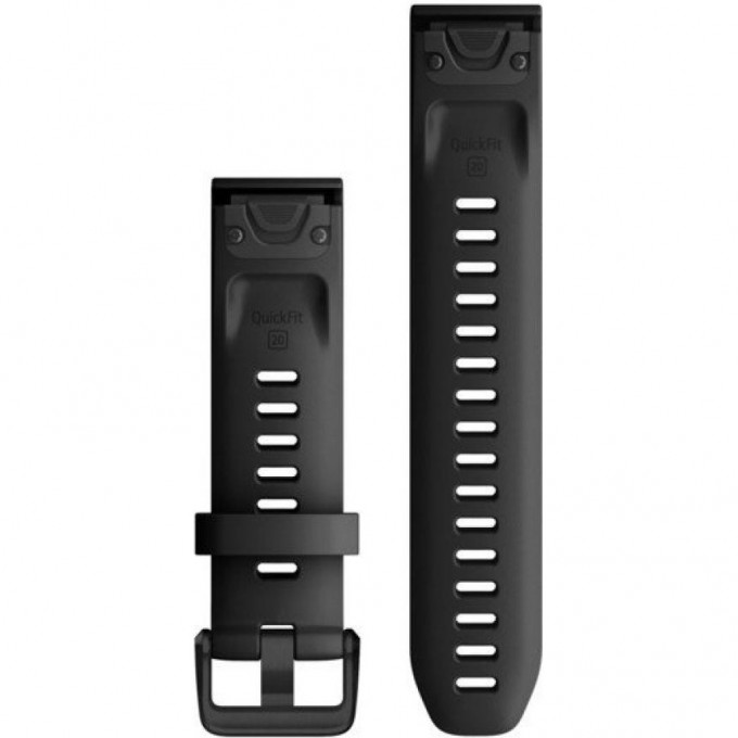 Ремешок GARMIN QUICKFIT BAND 20MM BLACK SILICONE 10479 Ремешок GARMIN QUICKFIT BAND 20MM BLACK SILICONE 10479